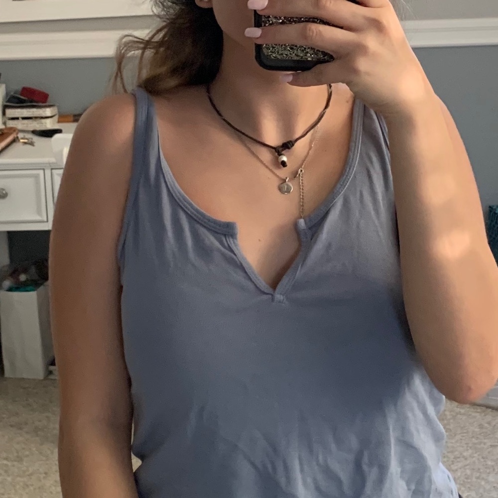 Brandy Melville blue top